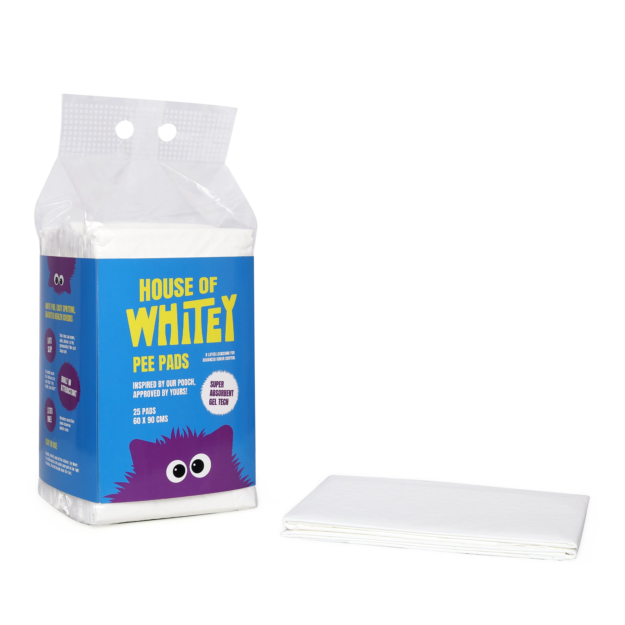 Dog Training Pee Pads XL (60×90cm) | Ultra Absorbent, Leak-Proof, Odor Control, Optional Floor Tapes